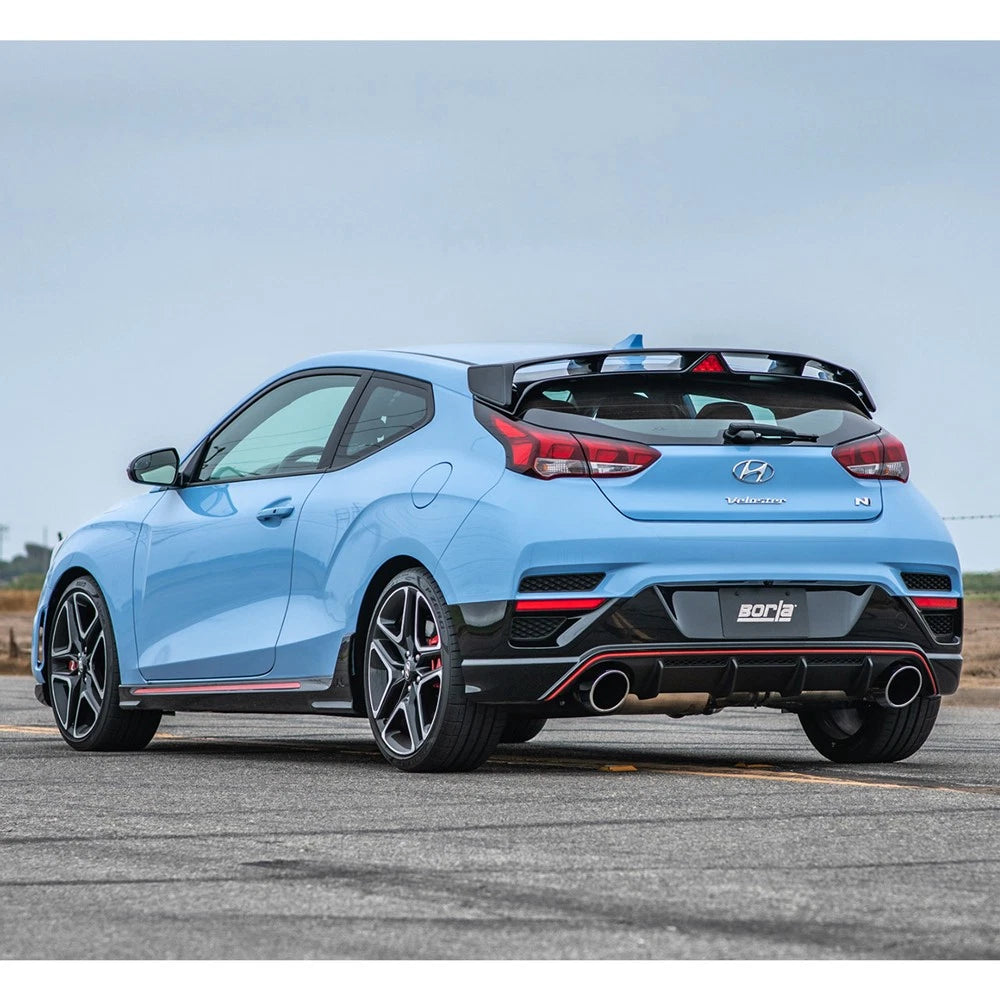 Borla Cat-Back Exhaust System - ATAK | 2019-2020 Hyundai Veloster N 2.0L Turbocharged (140832)