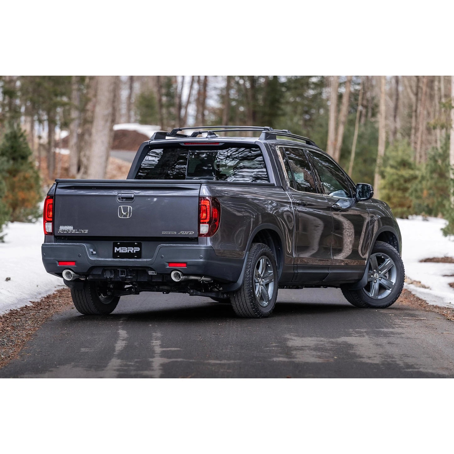 MBRP T304 SS 2.5in Cat-Back Dual Split Rear Exit Exhaust | Honda Ridgeline (21-22) (S5901304)
