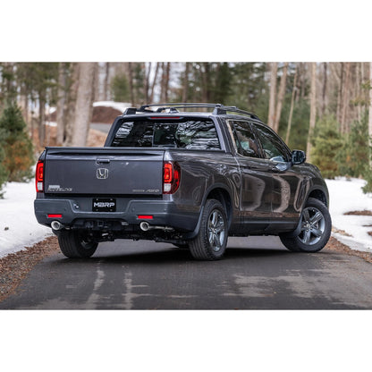 MBRP T304 SS 2.5in Cat-Back Dual Split Rear Exit Exhaust | Honda Ridgeline (21-22) (S5901304)