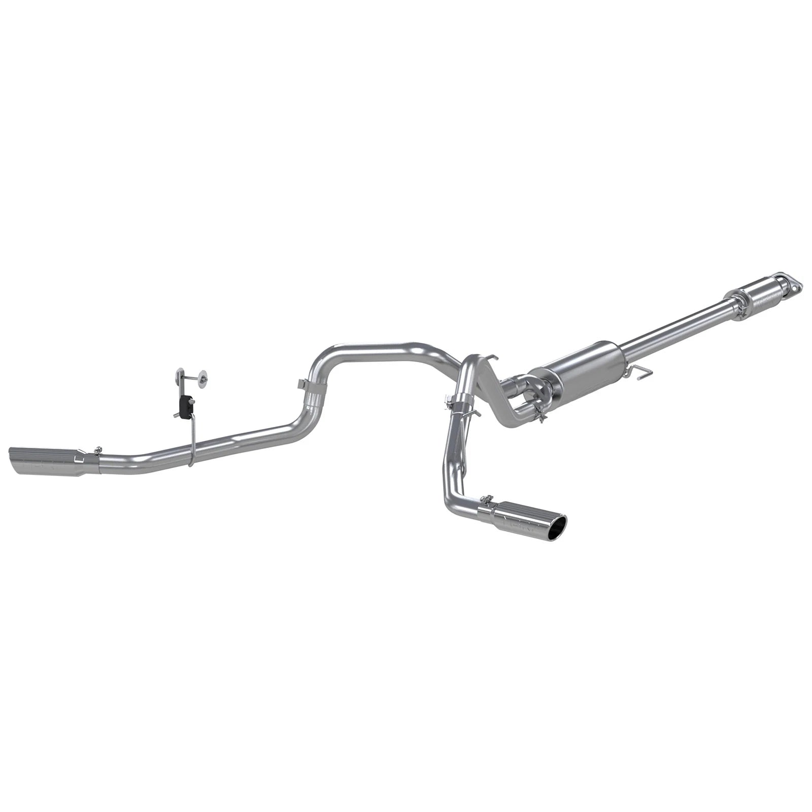 MBRP 3in Cat-Back Dual Split Side Exit AL Exhaust System | Ford F-150 5.0L (15) (S5257AL)
