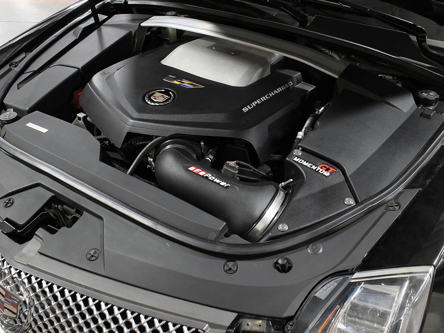 aFe Momentum GT Pro DRY S Cold Air Intake | Cadillac CTS-V V8 6.2L (09-15) (51-74207)