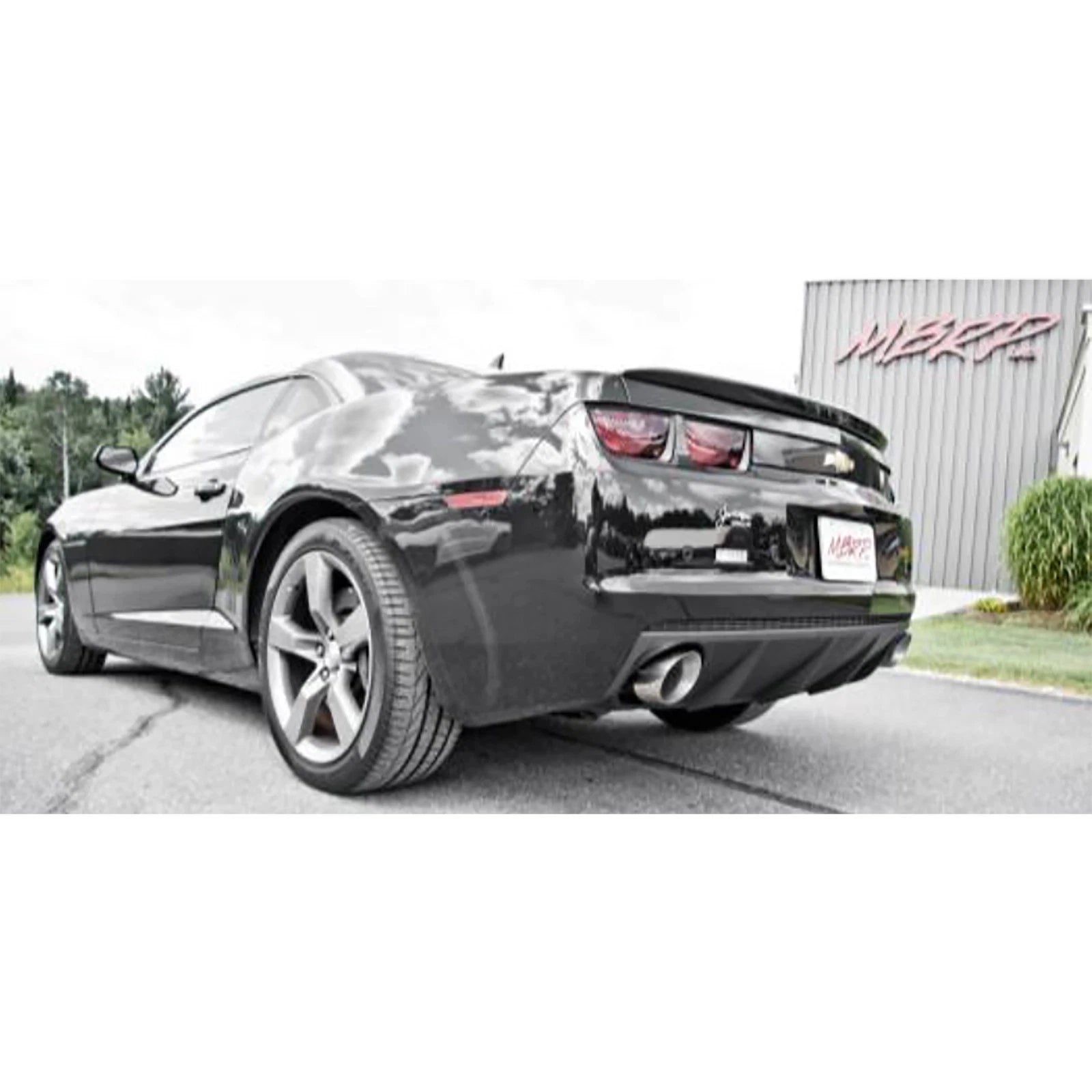 MBRP 3in T304 Dual Rear Exit Axle-Back Muffler Delete | Chevrolet Camaro V8 6.2L (10-15) (S7019304)