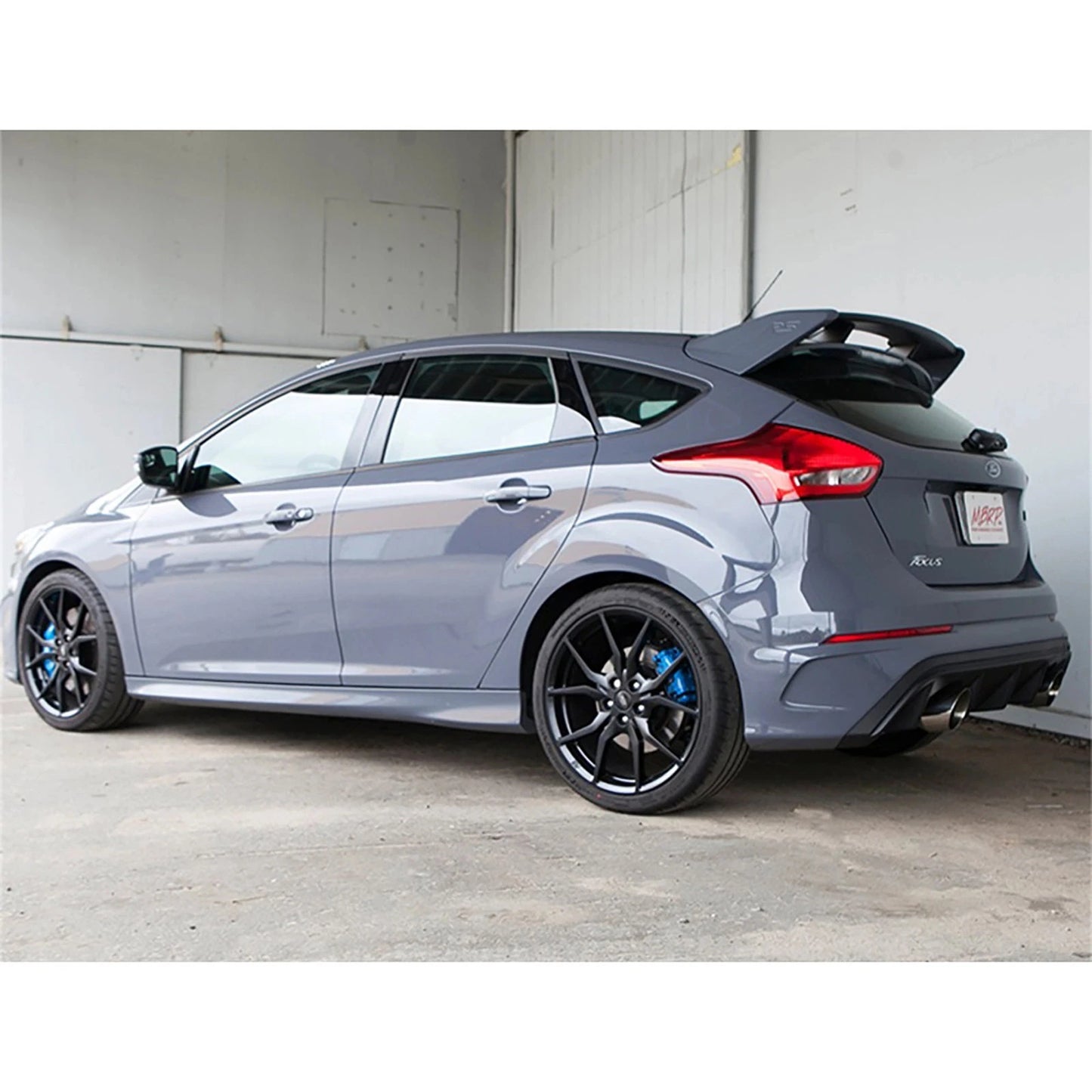 MBRP 3in Dual Outlet T409 Stainless Steel Cat-Back Exhaust | Ford Focus RS (16+) (S4203409)