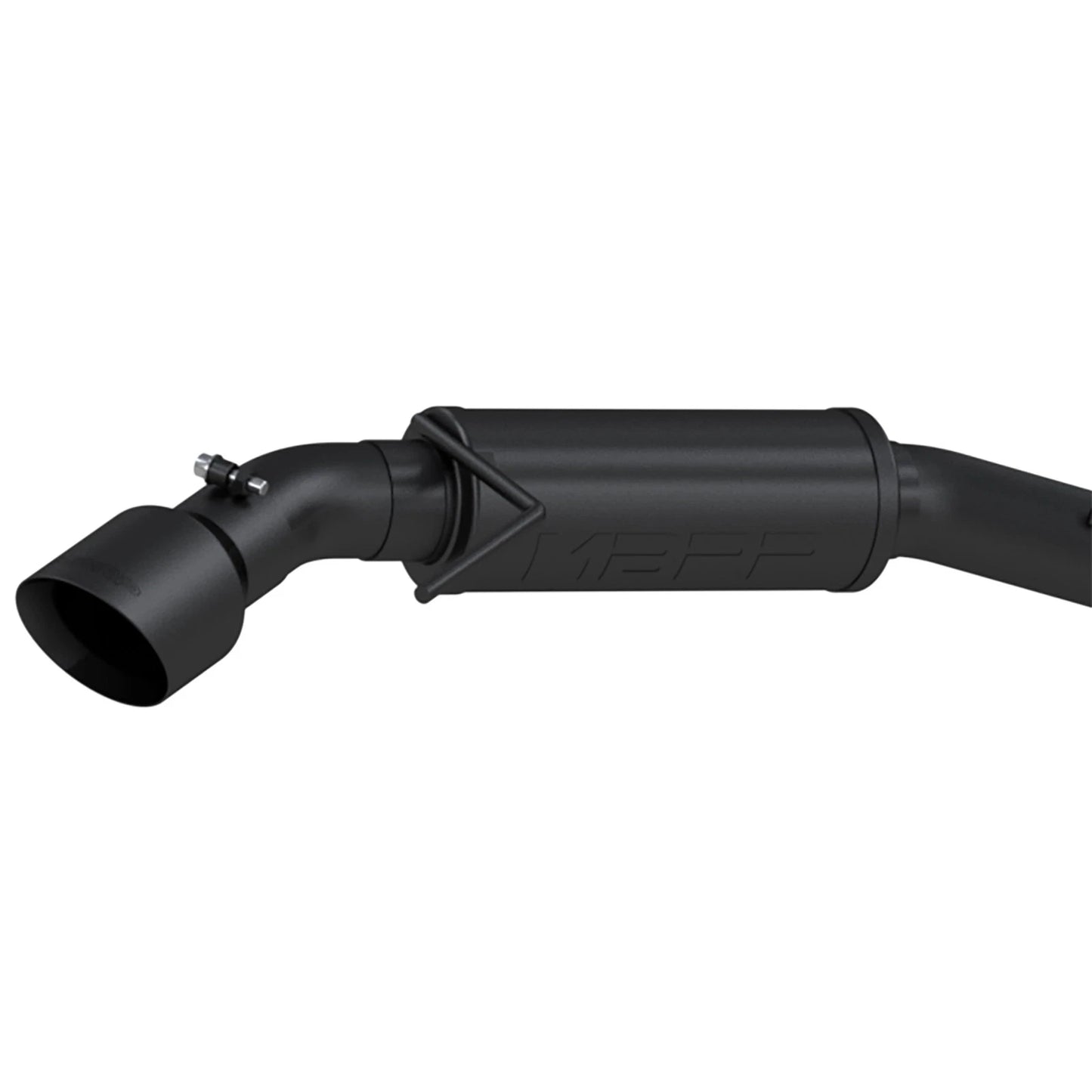 MBRP 3" Cat Back Dual Split Race Version 4.5" tips BLK Coat | 2015-2017 Ford Mustang GT (S7278BLK)