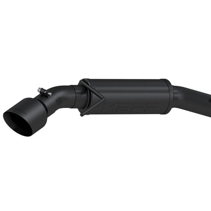 MBRP 3" Cat Back Dual Split Race Version 4.5" tips BLK Coat | 2015-2017 Ford Mustang GT (S7278BLK)