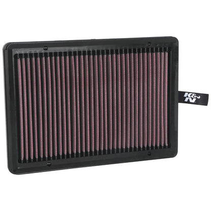 K&N 33-5026 High Flow Performance Air Filter for 15-19 Sonata / 15-20 Kia Optima