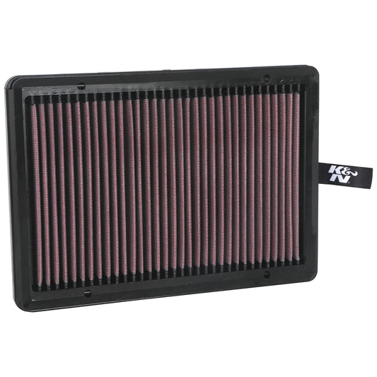 K&N 33-5026 High Flow Performance Air Filter for 15-19 Sonata / 15-20 Kia Optima