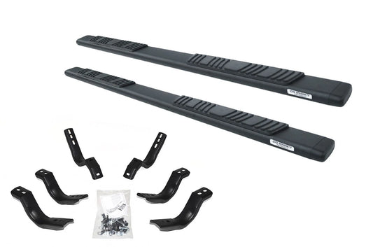 Go Rhino 17-20 Ford F-150 Raptor 5in OE Xtreme Low Profile Complete Kit w/Sidesteps + Brkts