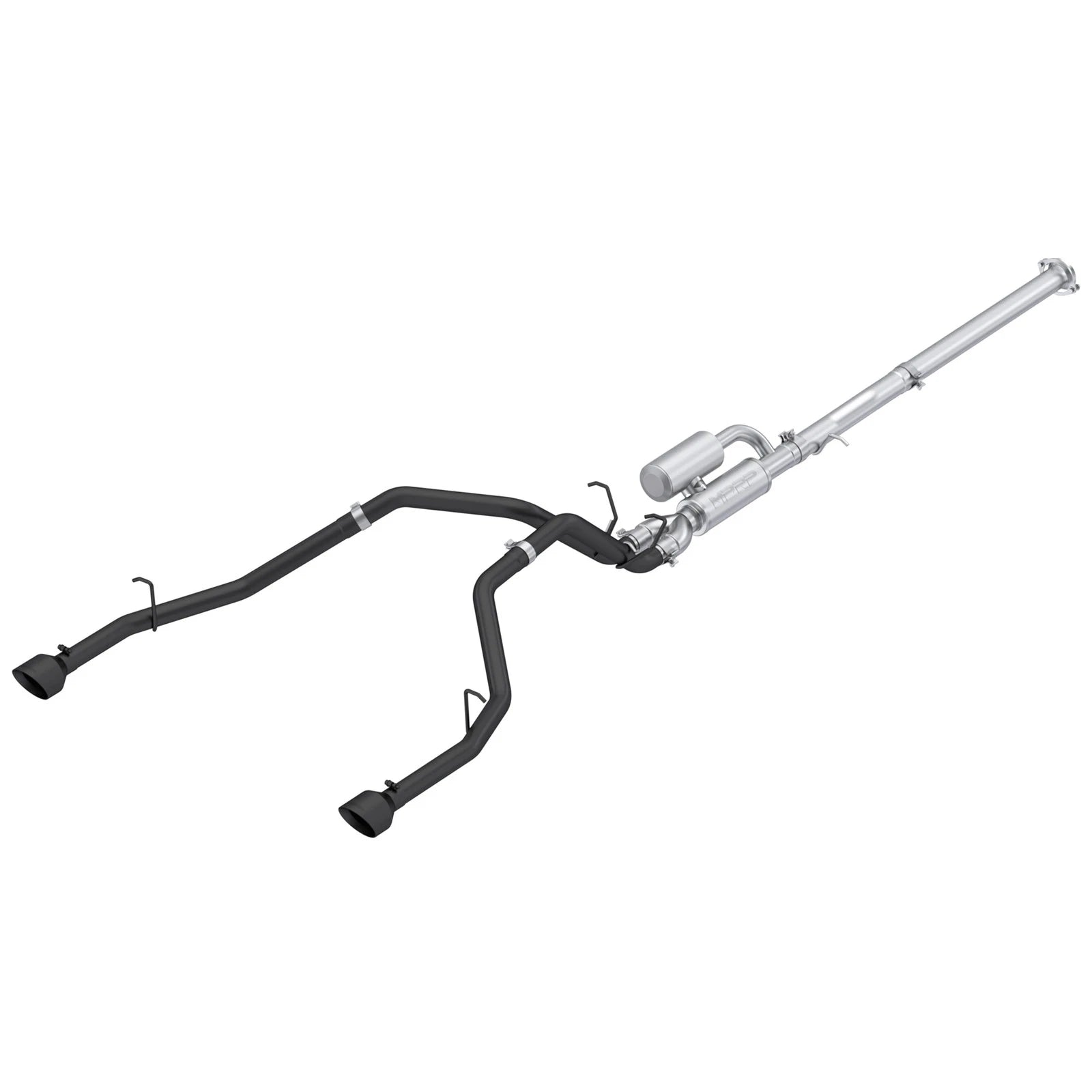 MBRP BLK Series Cat-Back Dual Rear Exit Exhaust | RAM 1500 (25+) (S5156BLK)