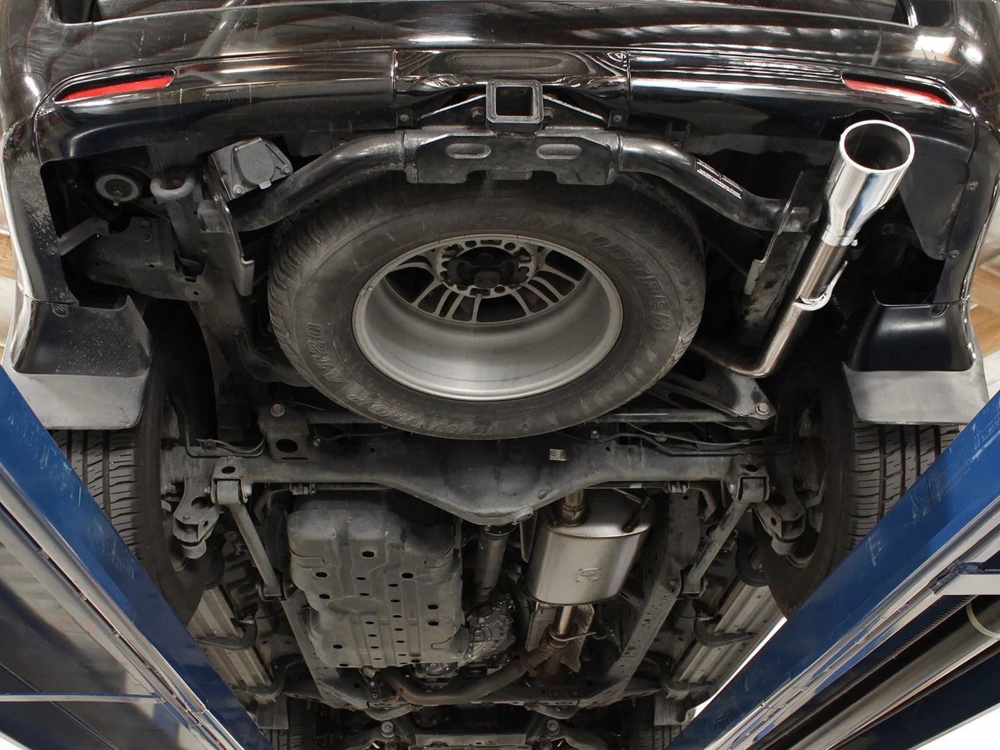 aFe 2.5in SS Cat-Back Exhaust | Lexus GX470 (05-09) (49-46016-P)