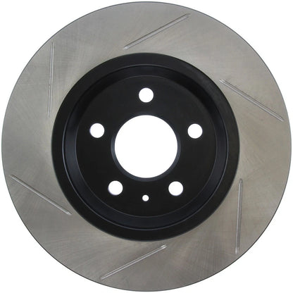 StopTech 126.33127SL Rear Left Slotted Brake Rotor for 09-19 Audi A4 / 09-17 Q5