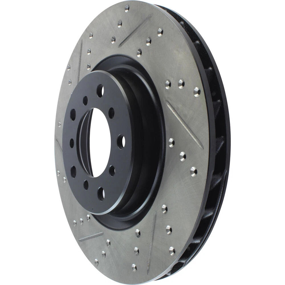 StopTech 127.34059R Front Right Drilled Slotted Brake Rotor for 2001-2006 BMW M3