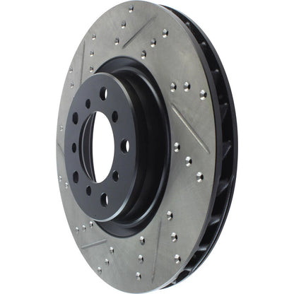 StopTech 127.34059R Front Right Drilled Slotted Brake Rotor for 2001-2006 BMW M3