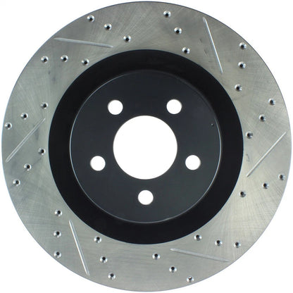 StopTech 127.63063L Front Left Drilled Slotted Brake Rotor for 2006-2019 Charger