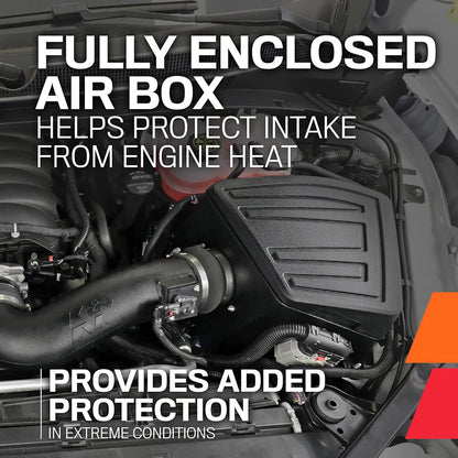 K&N 63 Series AirCharger Performance Intake | Ford F250 V8-6.7L DSL (20-21) (63-2613)