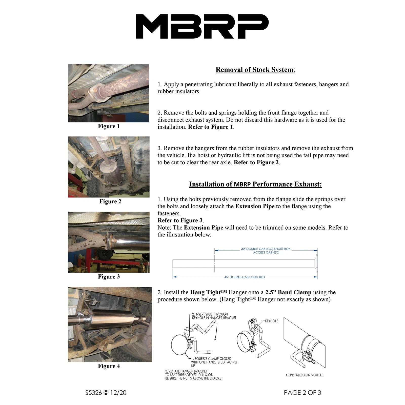 MBRP 2.5in. T409 Cat-Back Single Side Exit Exhaust | Toyota Tacoma 4.0L EC/CC (05-13) (S5326409)