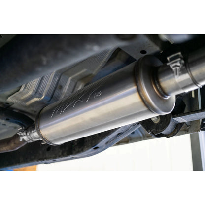 MBRP 3in D&S Cat-Back Exhaust w/ Dual Split & 4in OD Tips | Ford Ranger 19-23 (S5223304)