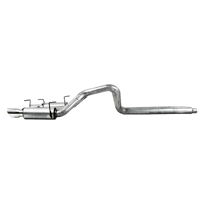MBRP 3in Dual Split Rear Exit Race Cat-Back | Ford Mustang GT 4.6L (05-09) (S7270AL)