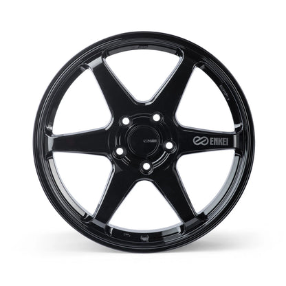 Enkei T6R Gloss Black | 18x8" +45mm | 5x100mm Wheel