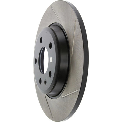 StopTech 126.33127SL Rear Left Slotted Brake Rotor for 09-19 Audi A4 / 09-17 Q5