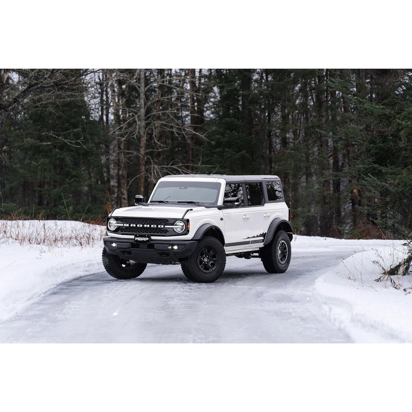 MBRP 3" Armor Pro D&S Dual Rear Exit Catback | Ford Bronco (21-22) (S5241304)