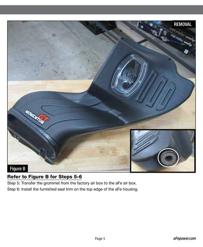 aFe Momentum GT Pro 5R Stage-2 Intake System | Ford F-150 V8 5.0L (15-17) (54-73114)