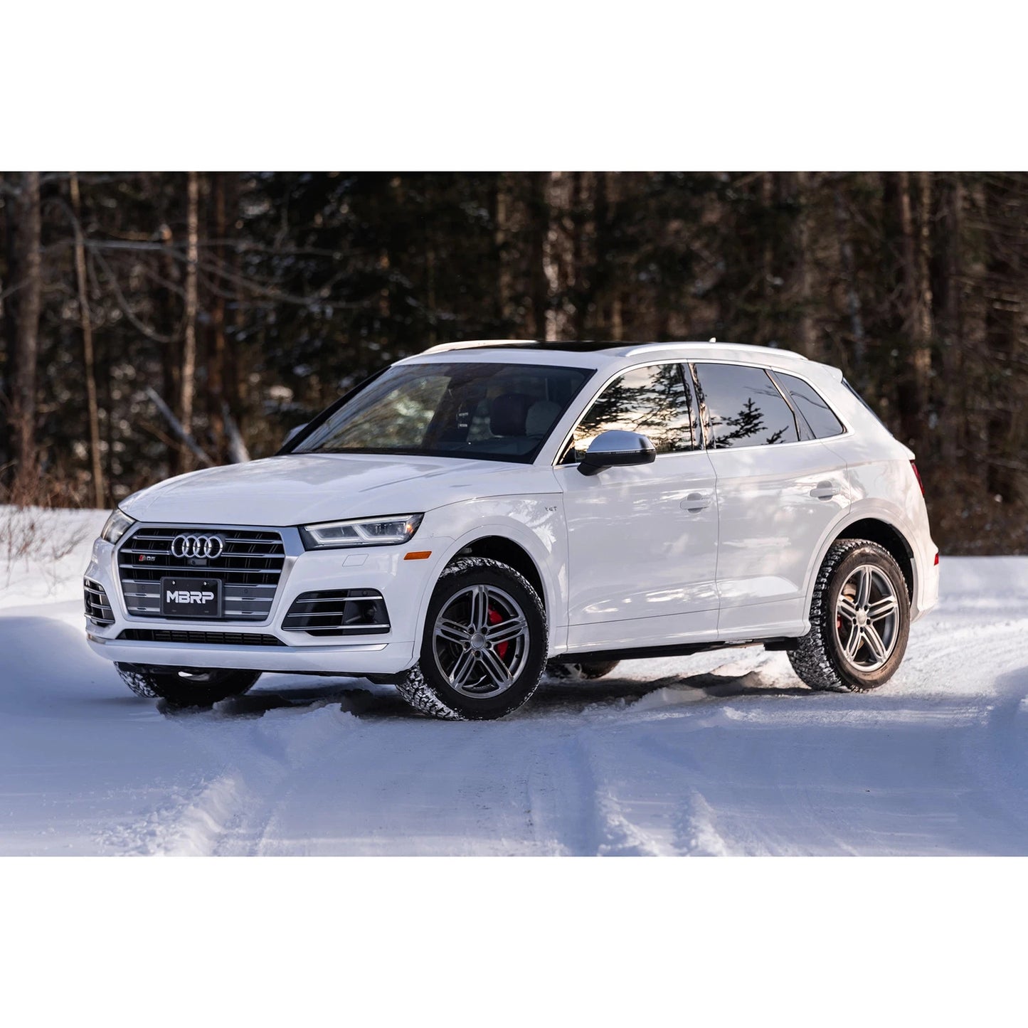 MBRP 2.5in Axle-Back Dual Rear Exit Exhaust | Audi SQ5 3.0T (18-21) T304 (S5604304)