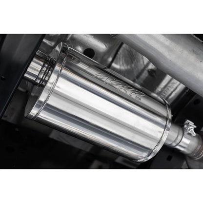 MBRP Aluminized Dual Pre-Axle Cat Back Exhaust w/ 2.5in OD Tips | Ford F150 (21+) (S5219AL)