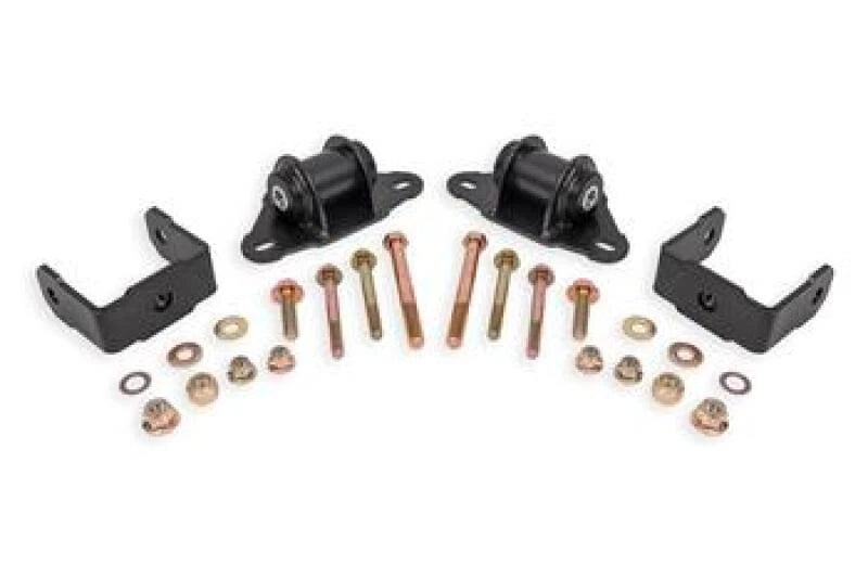 BMR 14-19 Chevrolet Corvette Transmission/Differential Mount - Black Hammertone