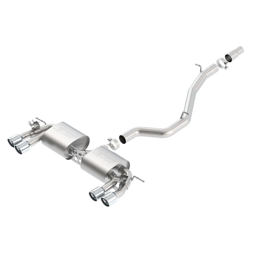 Borla S-Type Cat-Back Exhaust | 2015-2017 VW Golf R Mk7 (140643)
