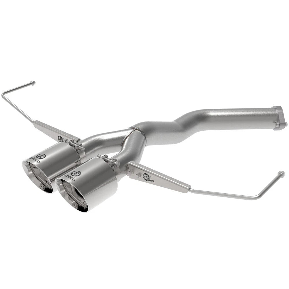 aFe Takeda 3in to 2.5in SS Axle-Back Exhaust | Hyundai Veloster 19-20 (49-37012-P)