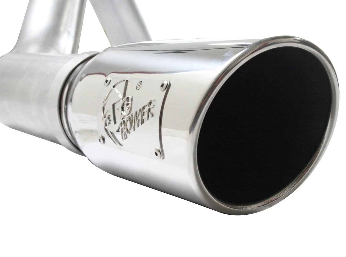 aFe 4in Aluminized Steel Cat-Back Exhaust | Ford F-150 V6 3.5L (11-13) (49-03041-P)
