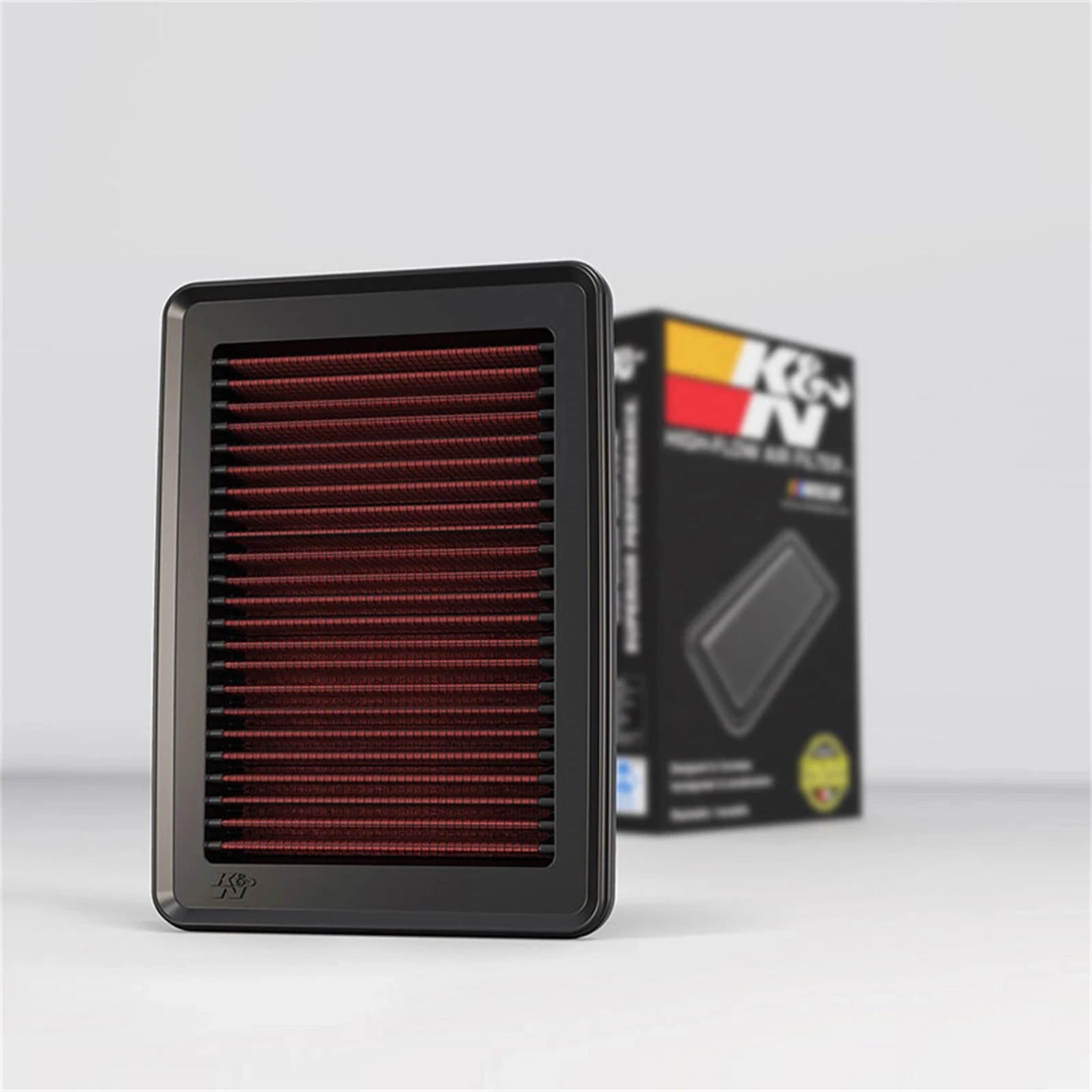 K&N 33-5027 High Flow Performance Air Filter for 2015-2020 Fit / 15-22 HR-V 1.5L
