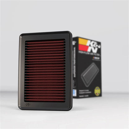 K&N 33-5027 High Flow Performance Air Filter for 2015-2020 Fit / 15-22 HR-V 1.5L