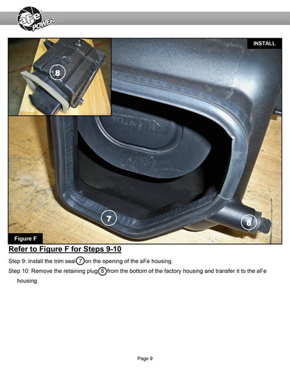 aFe Quantum Cold Air Intake w/ Pro Dry S Media | GM Silverado/Sierra 1500 V8-5.3/6.2L (14-19) (53-10030D)