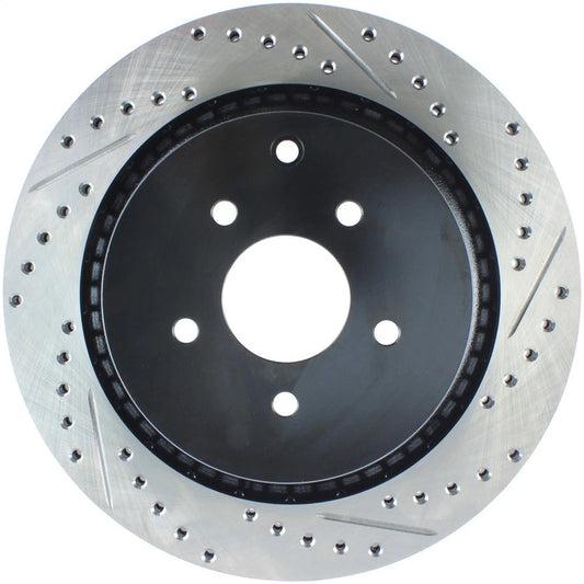 StopTech Drilled & Slotted Sport Rotor - Rear Left | Multiple Fitments (127.42105L)
