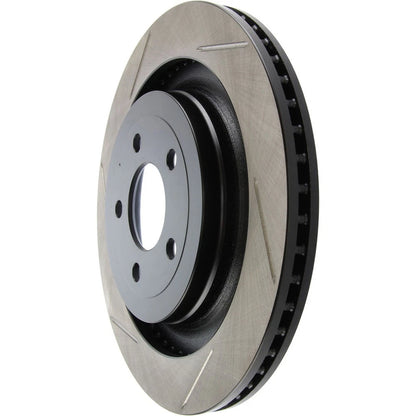 Stoptech BBCs Rear Slotted Brake Rotor | 2015 Ford Mustang GT (126.61109SL)