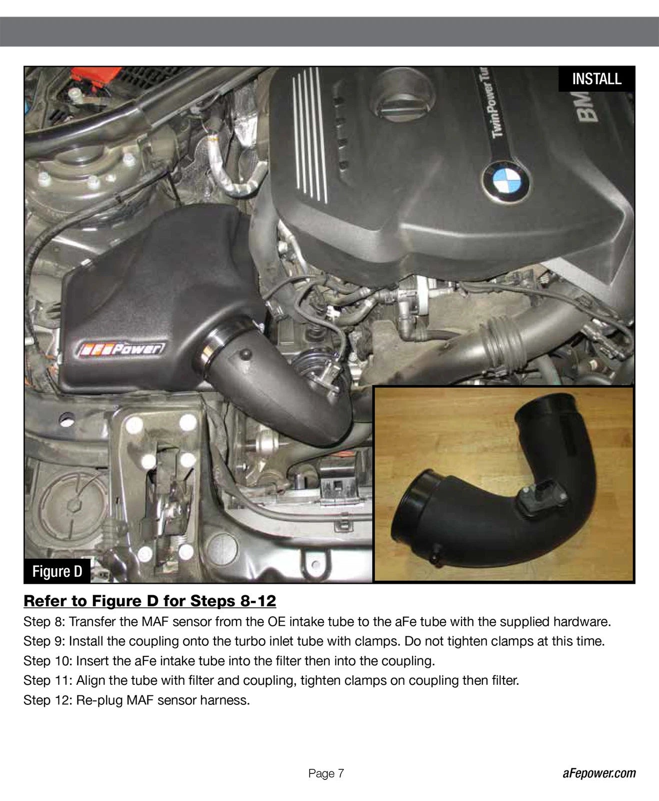 aFe MagnumFORCE Intake Stage-2 Pro DRY S | BMW 330i (F3x) L4 2.0L B48 (17) (51-12922-C)