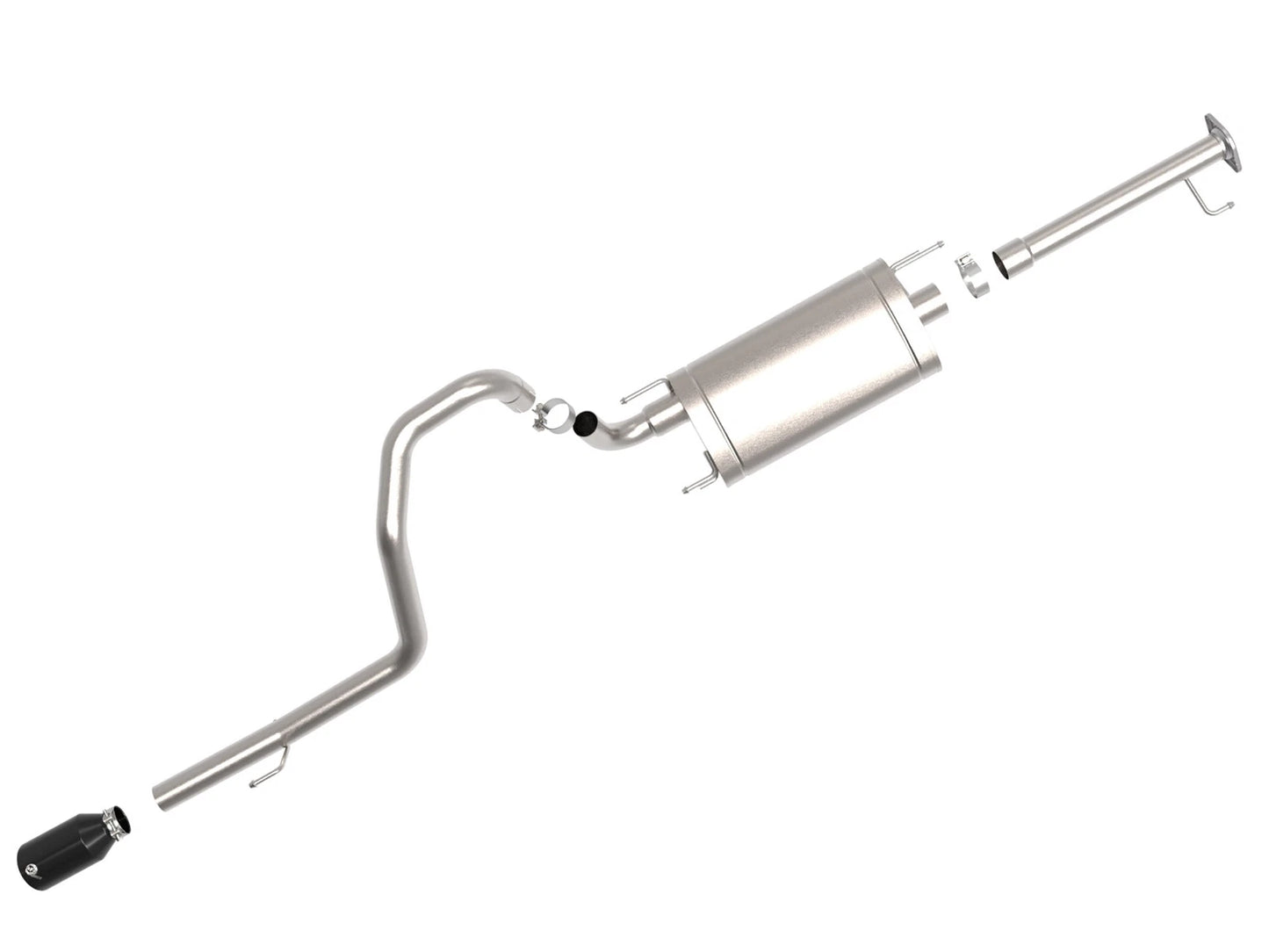 aFe Vulcan 2.5in SS Cat-Back Exhaust Lexus GX460 (10-21) Black Tip (49-36048-B)