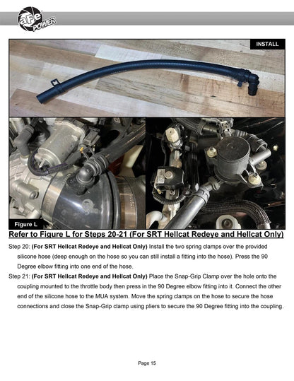 aFe Track Series Stage-2 Carbon Intake | Dodge Challenger 18-23 (57-10001D)