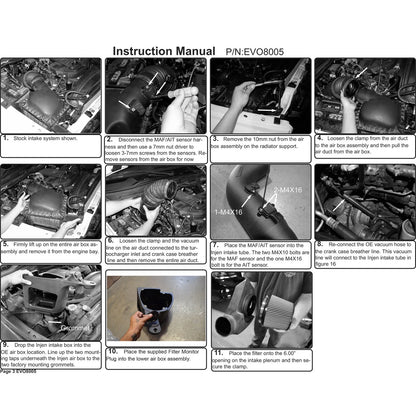 Injen 07.5-09 Dodge 6.7L Evolution Cold Air Intake | Dodge Ram 2500/3500 (02-09) (EVO8005)