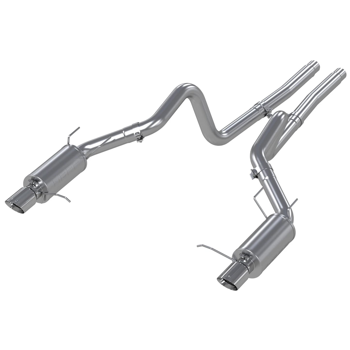 MBRP 3in D&S Rear Cat-Back Street Exhaust | Ford Mustang GT (11-14) (S7258409)