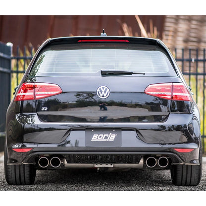 Borla S-Type Cat-Back Exhaust | 2015-2017 VW Golf R Mk7 (140643)