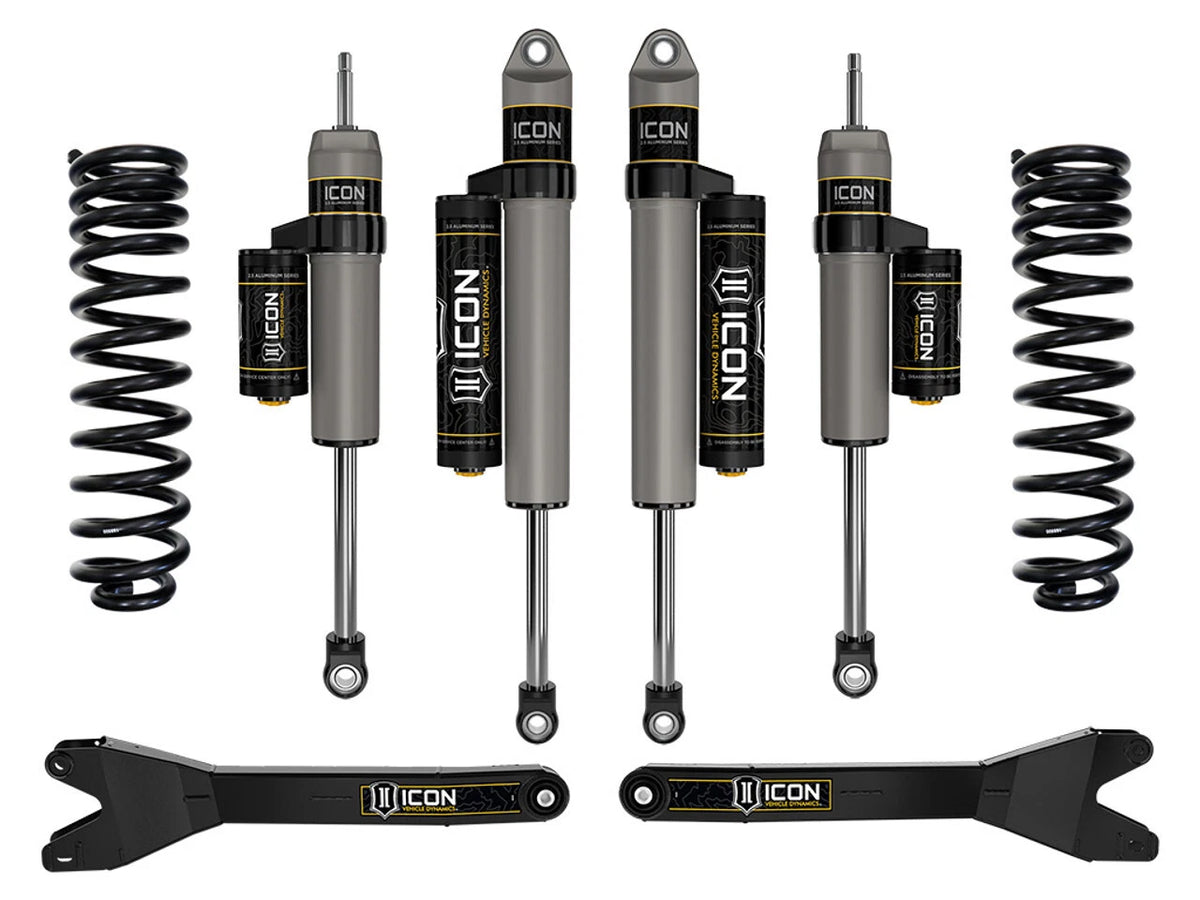 ICON K62562R for 2023 Ford F-250/F-350 2.5in Stage 2 System W/radius Arms