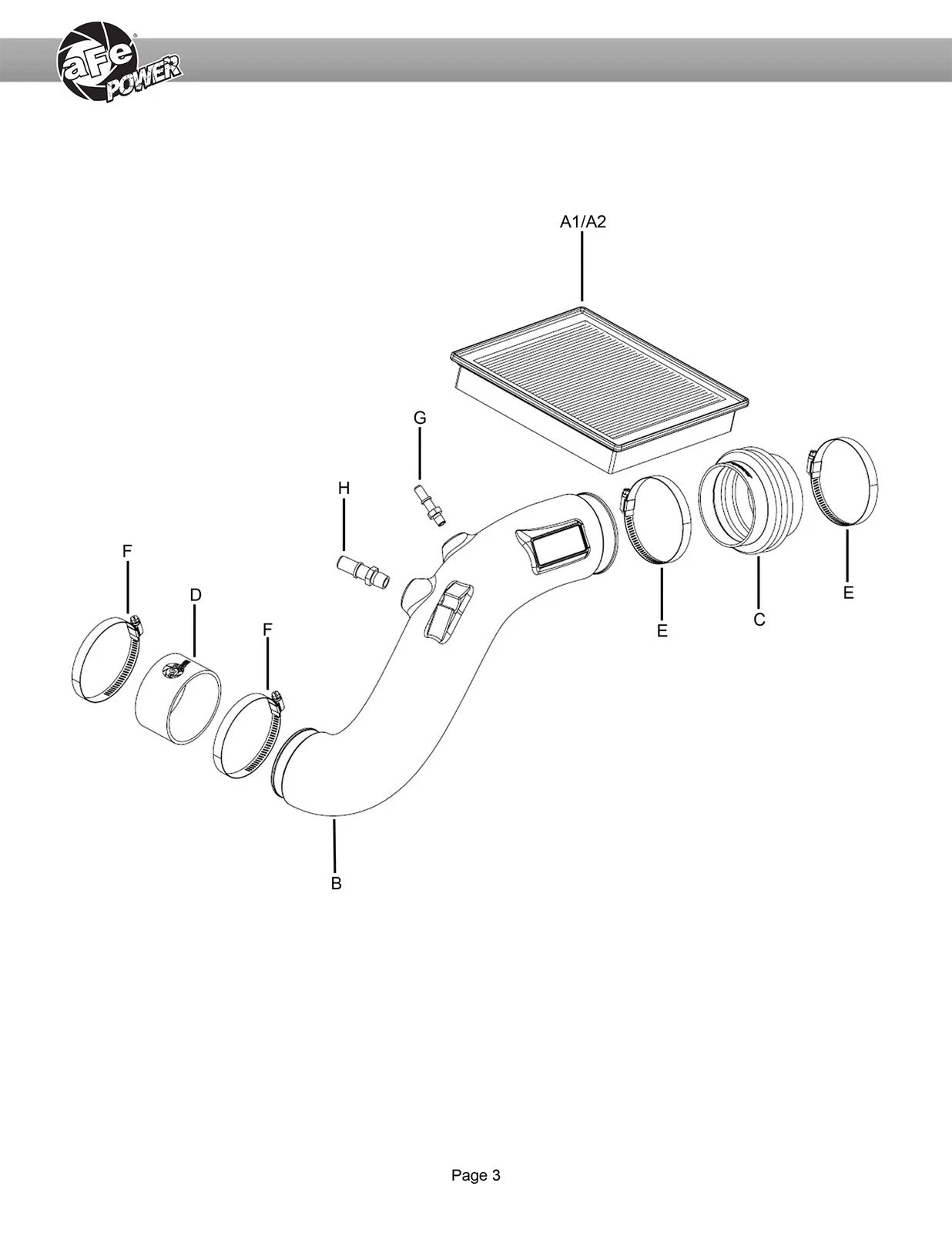 aFe Pro 5R Induction System | Ford F-150 (15-20) (55-10011R)
