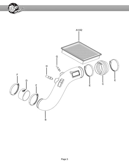 aFe Pro 5R Induction System | Ford F-150 (15-20) (55-10011R)