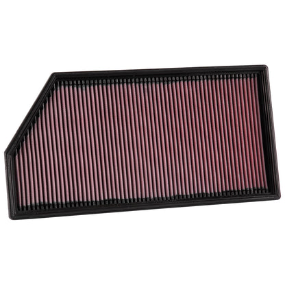 K&N 33-3068 Performance Air Filter for 17-22 S450 S500 / 18-22 CLS450 CLS53 AMG