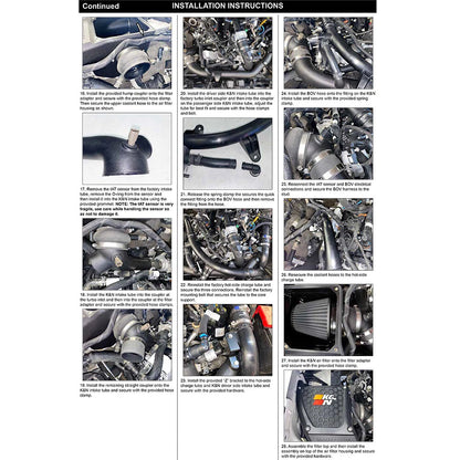 K&N Performance Dryflow Air Intake System | Ford Bronco (21-23) (30-2619)