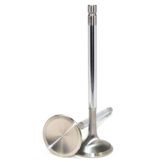 GSC P-D 4G63T Evo1-9/DSM 90-98 Chrome Polished Super Alloy Exhaust Valve - 30.5mm Head(STD) - SET 8