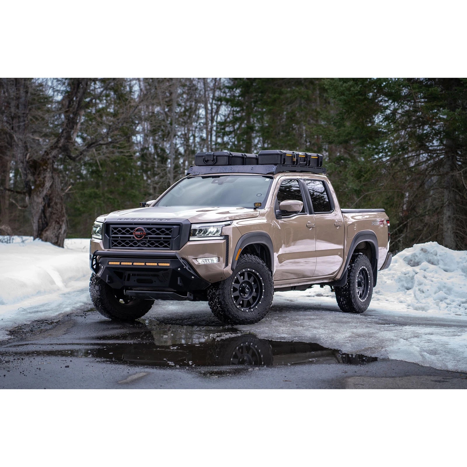 MBRP 3in Tip 3in Cat Back Turndown Exit Street Profile | Nissan Frontier (22-23) 3.8L (S5409AL)